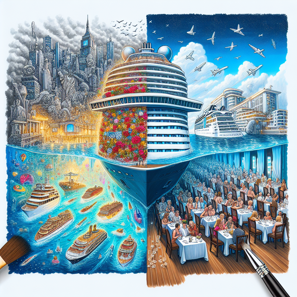 Choosing Between a Large Mainstream Cruise Line and a Smaller, Niche Line